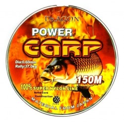 Волосінь рибальська, DrAGON Power Carp мультиколор, 150м, перетин 0,60мм